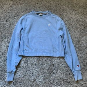Vs PINK light blue crewneck